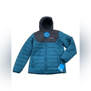 Columbia NWT Men's Small Horstman Glacier II Hooded Insulated Jacket Puffer Coat